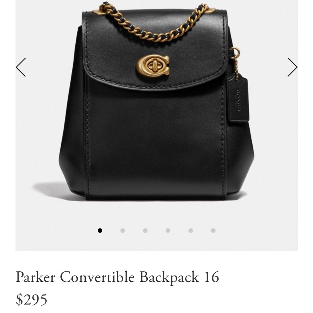 Coach Convertible Backpack